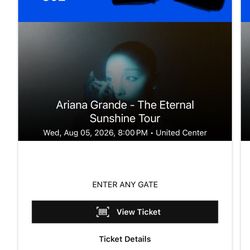Ariana Grande Tickets 