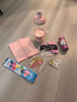 Pink Party Supplies Bundle