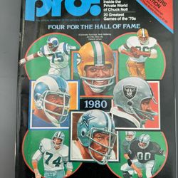 Pro! Magazine NFL Pittsburgh Steelers Edition - Four The Hall Of Fame