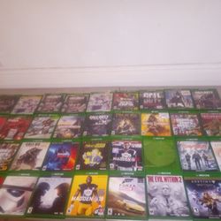 Lot Of Xbox One Games