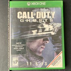 Xbox One Call Of Duty Ghost