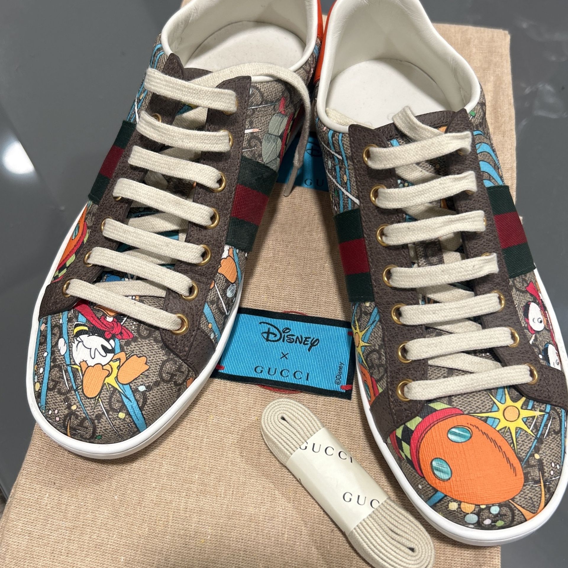 Gucci Shoes Donald Duck X