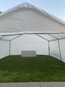Canopy 20x20 comercial included top, 2 saids