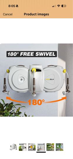 Retractable Garden Hose Reel