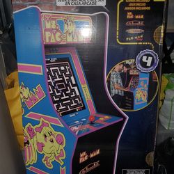 Ms. Pacman Arcade1Up Game Brand New in Box