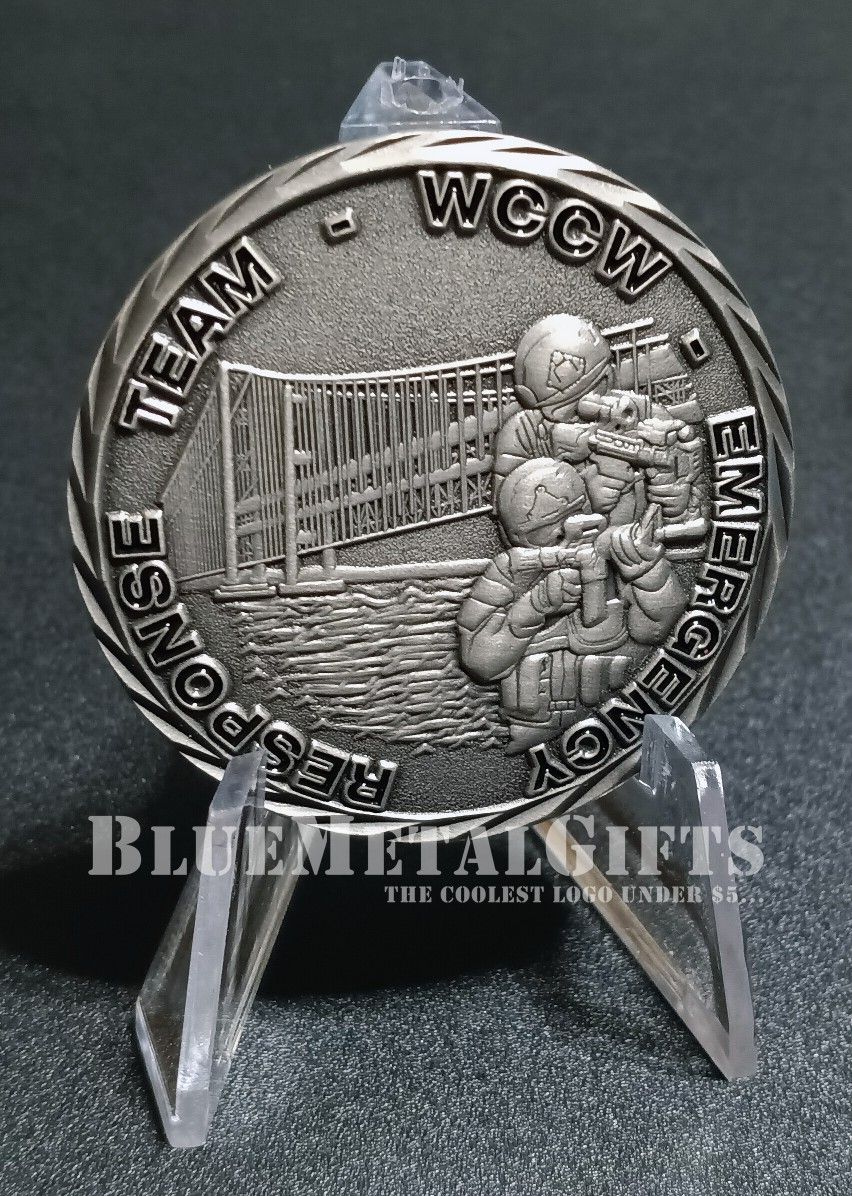 Washington Corrections Center for Women Challenge Coin - WCCW - Emergency Response SWAT
