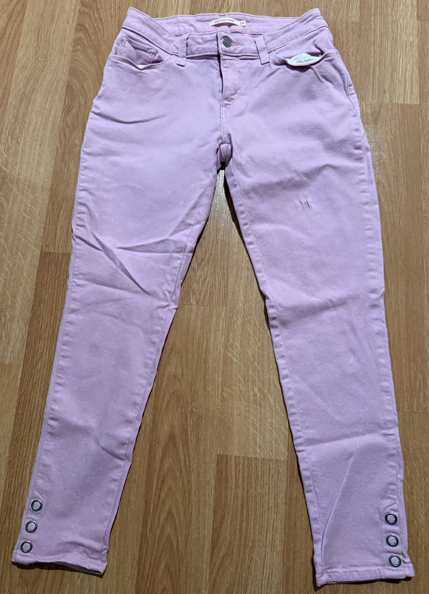 Levi's 535 Ankle Super Skinny Mid Rise Woman Jeans