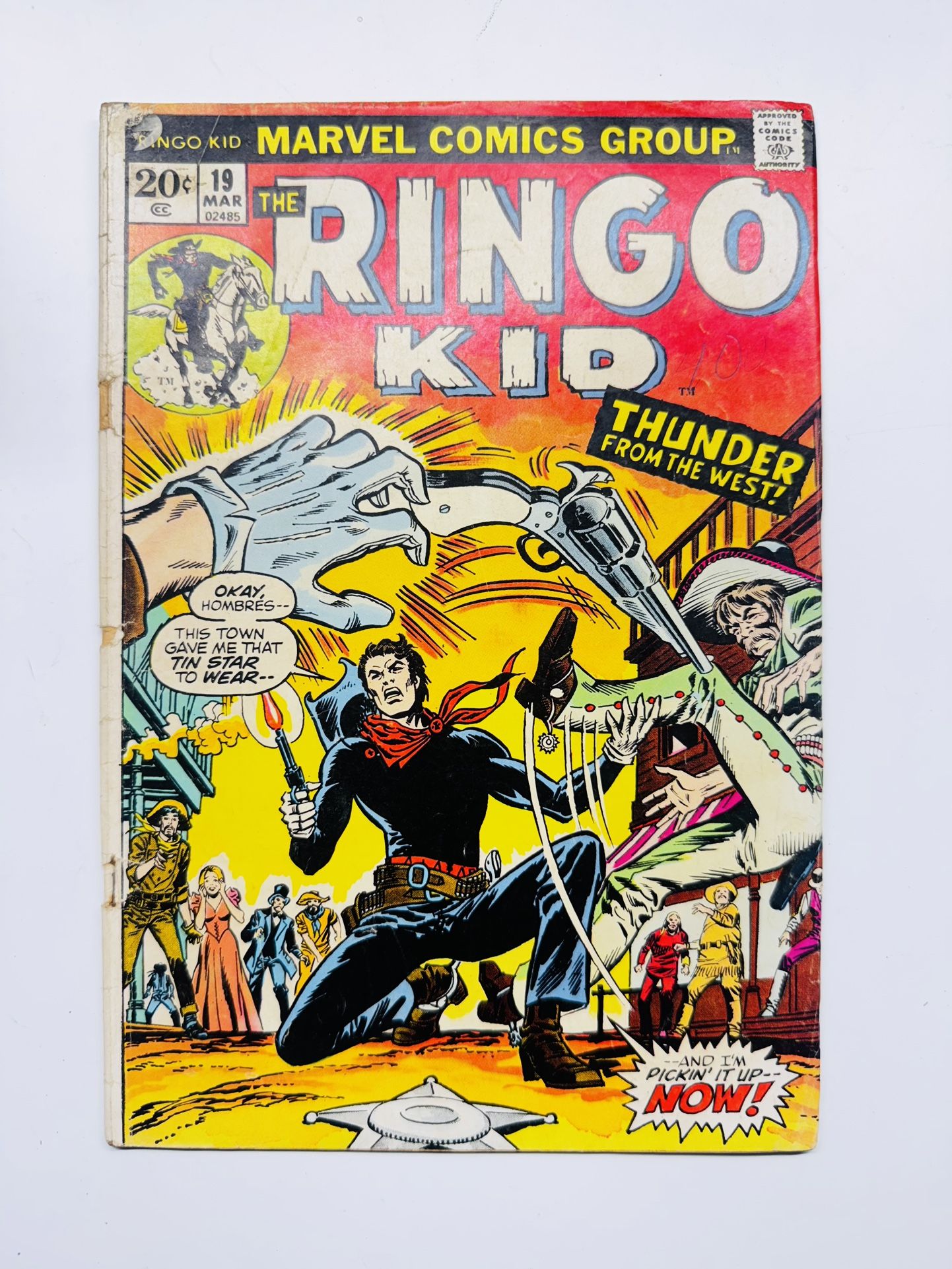 The Ringo Kid 19 Marvel Comic Book 1973