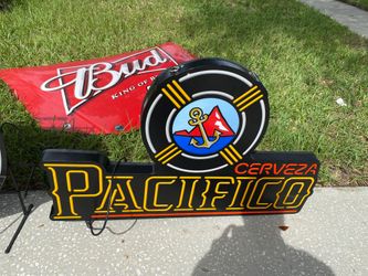 Pacifico LED sign $200 or best offer