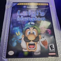 Luigis Mansion GameCube Sealed