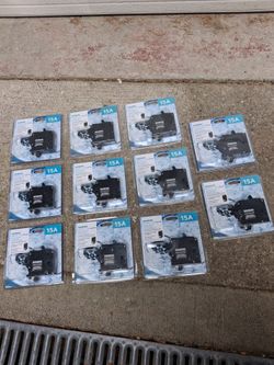 (11) SIEMENS 15 AMP GFCI Breakers plug on neutral QF115ANP  TYPE QPF2N $25 each or $230 for (NEW)