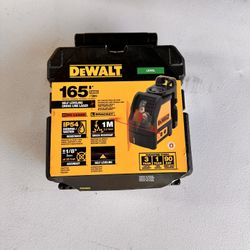 📌DEWALT 165 ft. Red Self-Leveling Cross-Line Laser Level with (3) AA Batteries & Case) PRECIO FIRME NO MENOS👉$125