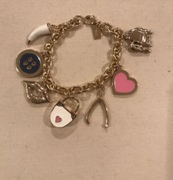 Lilly Pulitzer Gold Charm Bracelet