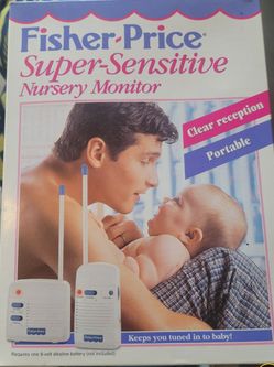 Fisher price baby monitor portable
