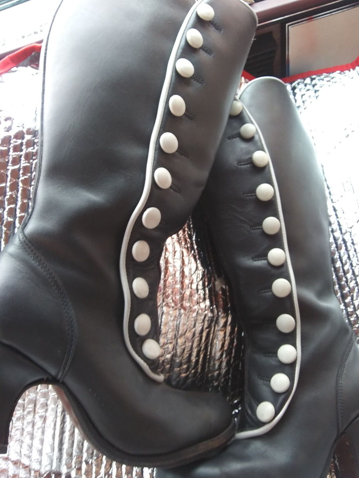 Zee Schrijf een brief Napier Wesco Van Spijker Leather Boots. Sz7 for Sale in St. Petersburg, FL -  OfferUp