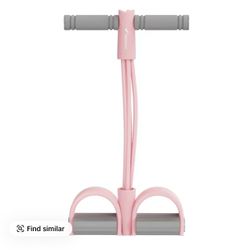 PINK OR BLUE ROSITA O AZUL  MERACH Multifunction Pedal Resistance Band Elastic pull rope fitness, full-body workout at home gym Feature Soft handles: 