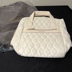 Quilted 14.4” Tote/ Backpack/ Shoulder Bag