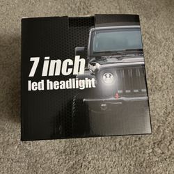 NEW 7inch LED headlight Set For Jeep