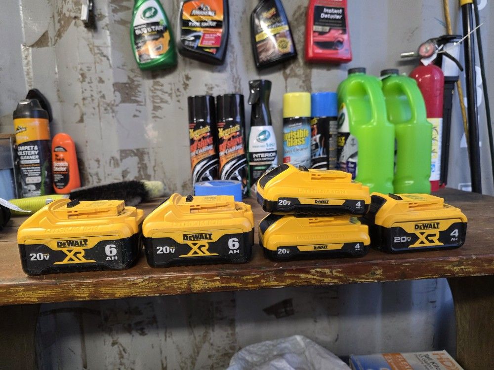 Dewalt Batteries 