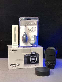 6D Mark II New with Sigma 20mm f/1.4 DG HSM Art Lens (Used, Great Condition)