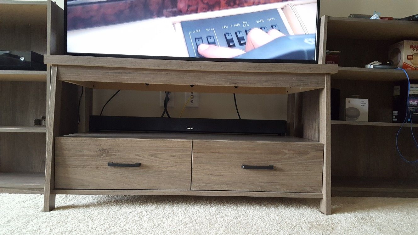 TV stand and matching coffee table
