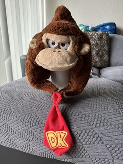 Super Nintendo World Universal Studios Donkey Kong Plush Hat Cap