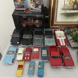 Diecast model cars