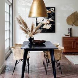 CB2 Marble Dining Table