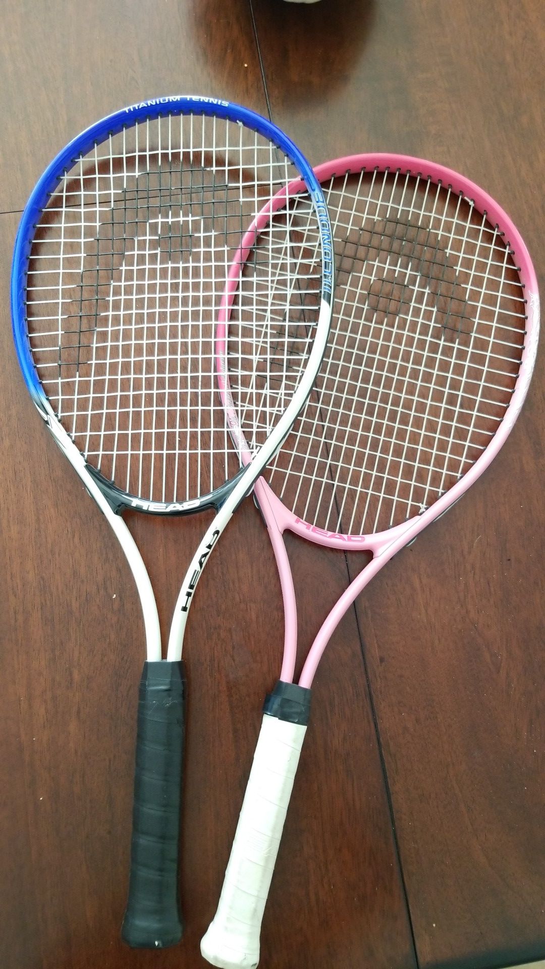 Titanium Tennis Rackets His & Hers