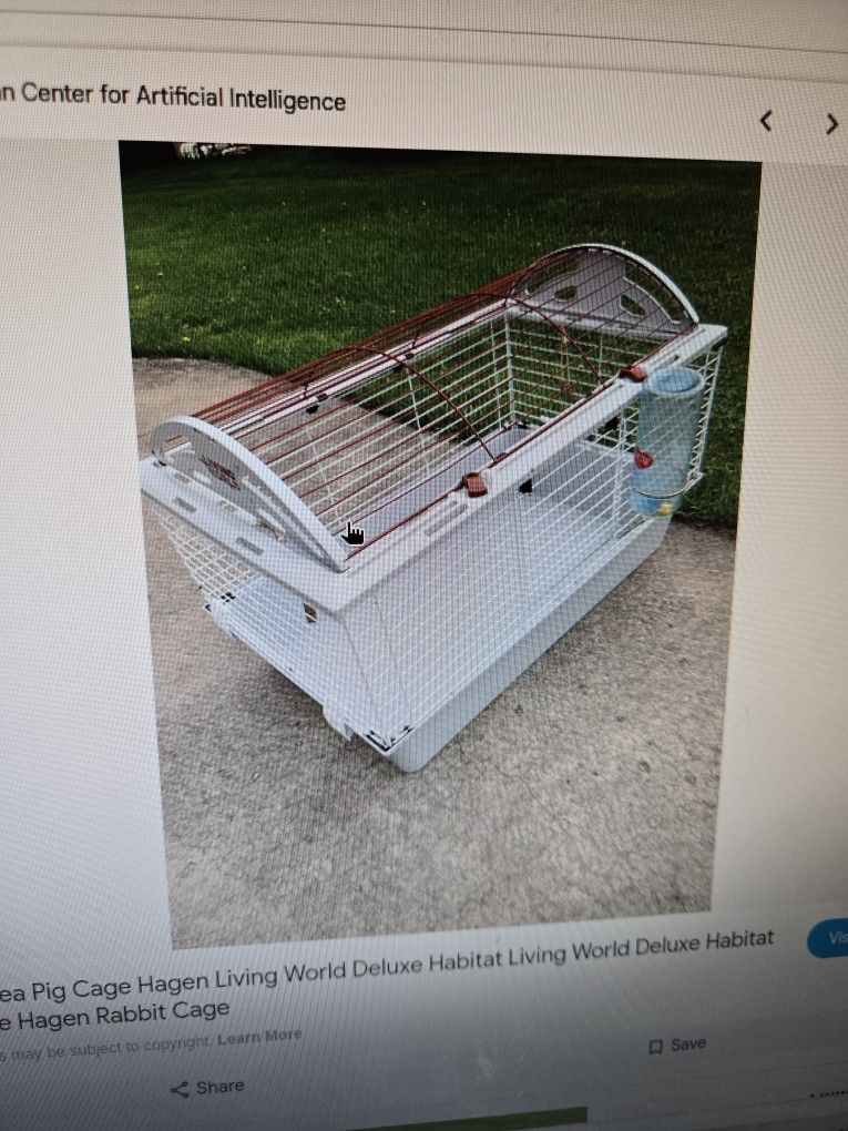 Extra Large Cage Rabbit Guinea Pig, Chinchilla X-Large By Living World