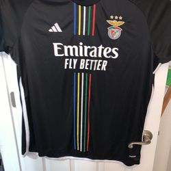 NEW WITHOUT TAGS 2023/24 Men’s Adidas Benfica Away Jersey 3XL XXXL