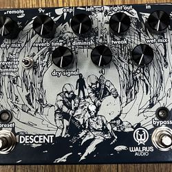 WALRUS AUDIO DESCENT REVERB/OCTAVE MACHINE PEDAL