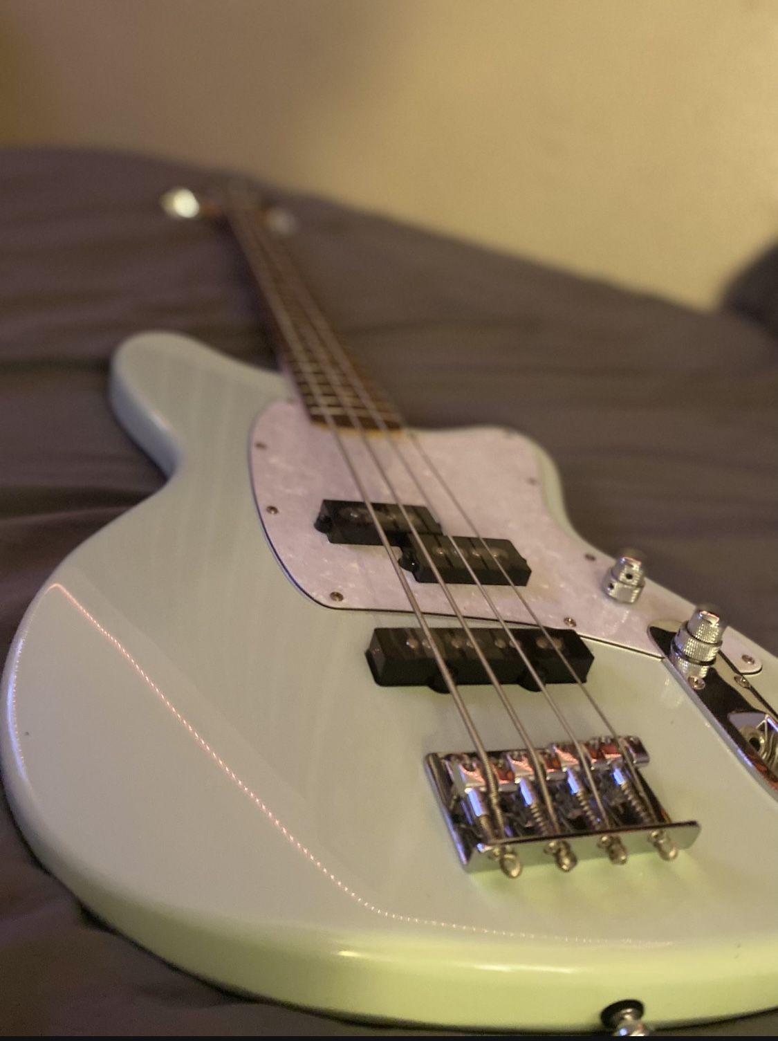 Ibanez TMB100 Electric Bass Guitar Pearloid Mint Green for Sale in