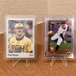 Paul Skenes 2024 Rookie &2025 Sports Cards