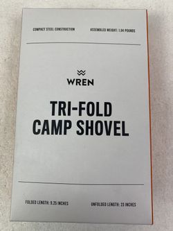 WREN Military Grade Tri-Fold Fold Shovel - New Sealed