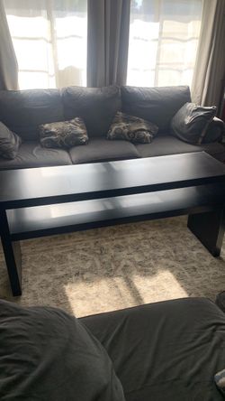 Black IKEA table