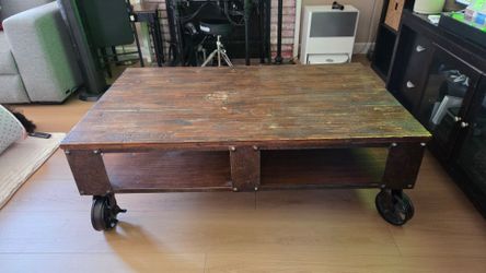 Coffee table industrial style - Used