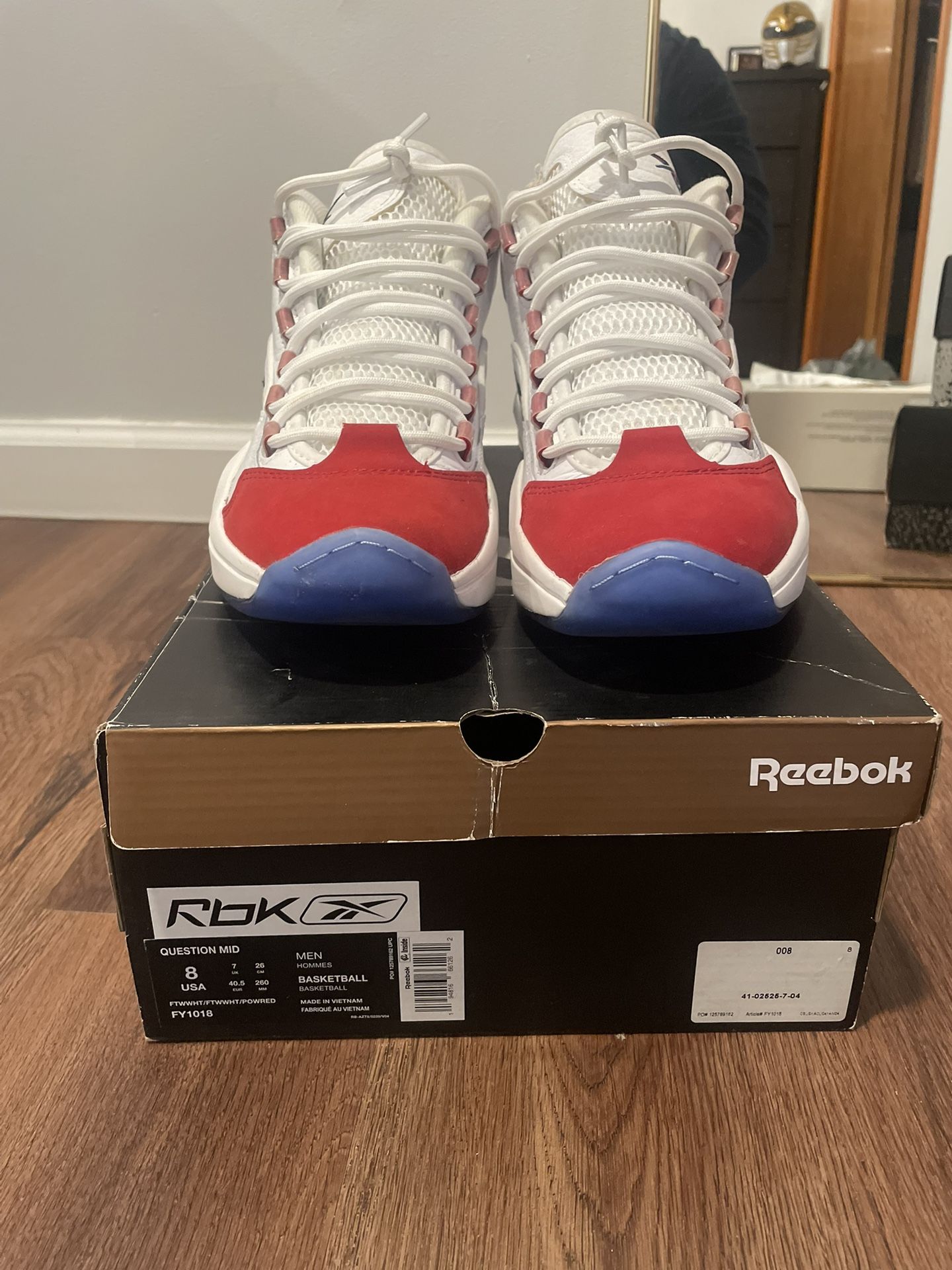 Reebok Question Mid 25th Anniversary