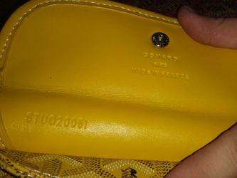 Goyard Yellow Goyardine Saint Louis PM Bag – The Closet