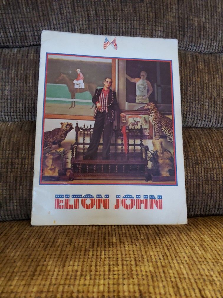 Elton John 1974 Tour Book