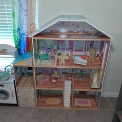 Life size Barbie house.