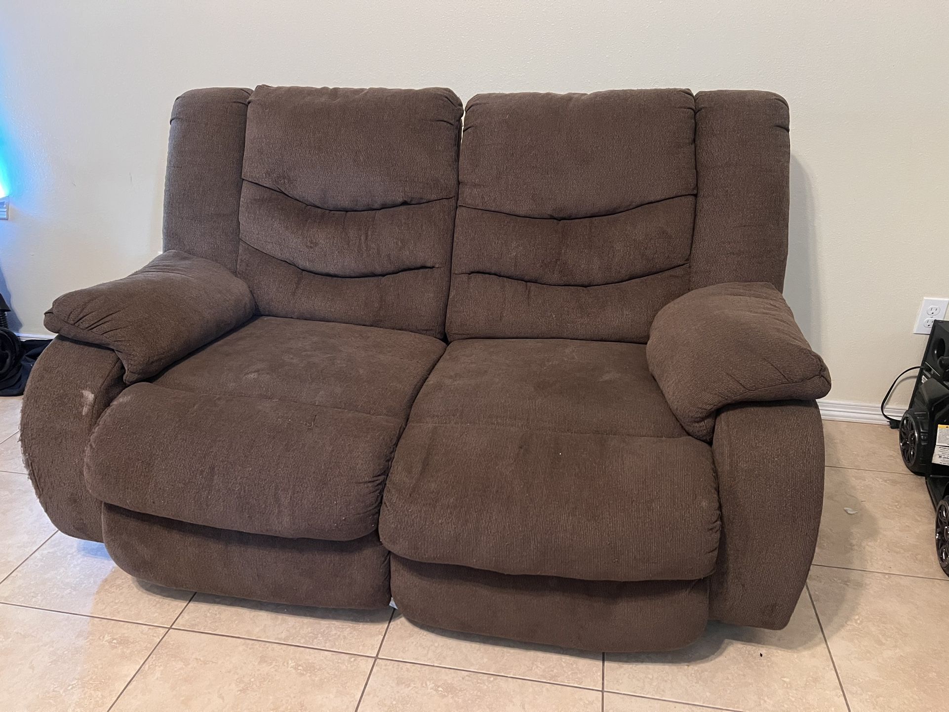 Brown Recliner