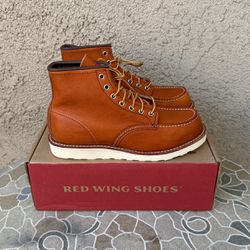 RED WING BOOTS 875 SOFT TOE SIZE 9 MENS 