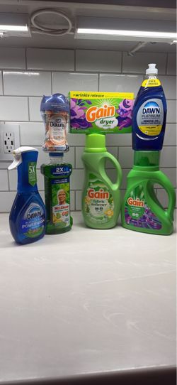 NEW Gain, Dawn & Downy Household Bundle – $33