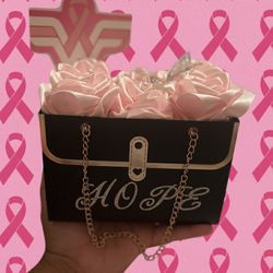 Breast Cancer Awareness Floral Arrangement 