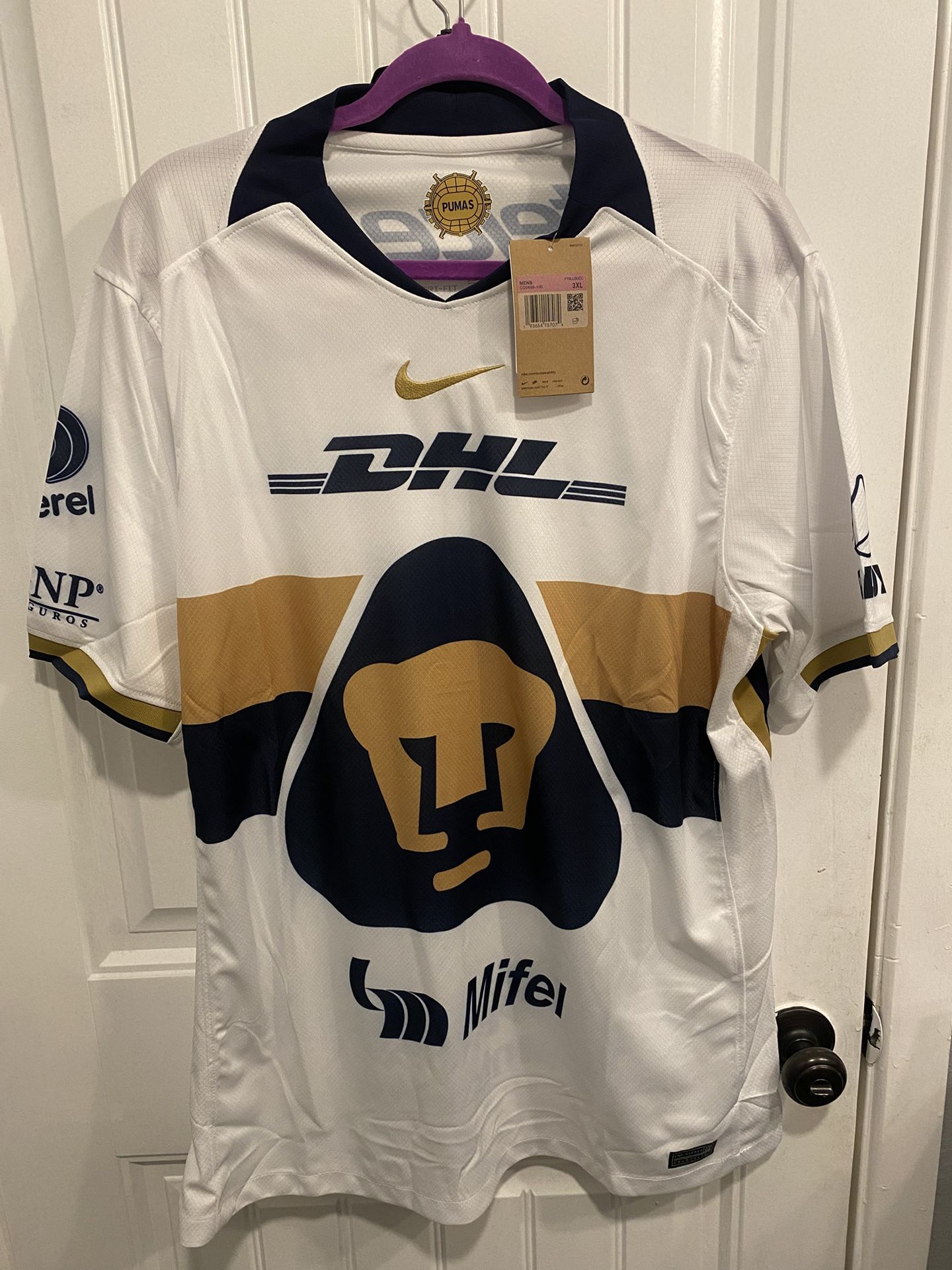 Pumas Soccer Jersey Size 3xl