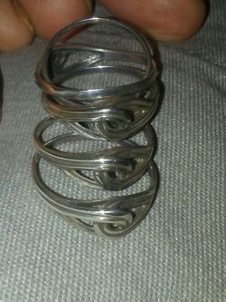 Sterling silver ring. Love knot ring