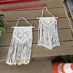 Macrame wall decor