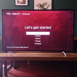 55" TCL Class 4-Series 4K UHD HDR Roku Smart TV