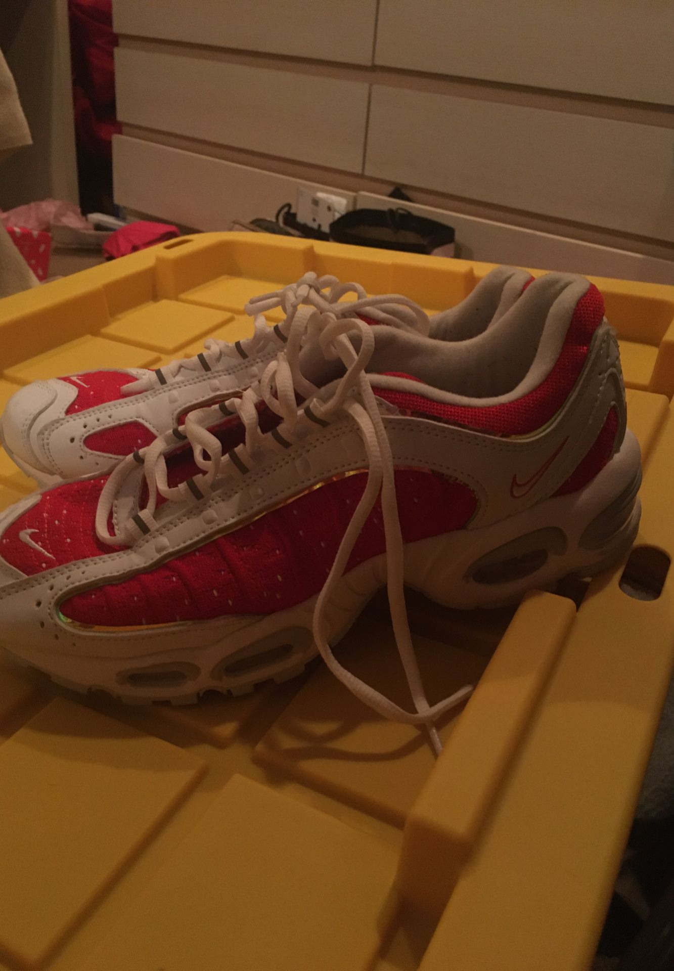 Nike supreme shoes size 8 and a half and worn once